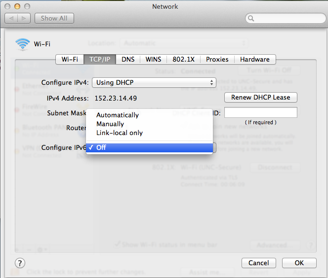 how to disable ipv6 on mac os 10.11.2 how to disable ipv6 on mac os 10.11.2